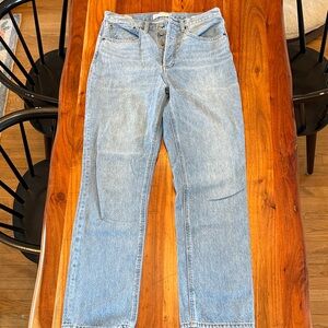 Denim Forum Light Wash Women's Straight-Leg Jeans